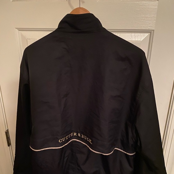 Cutter & Buck Men's Carolina Panthers logo jacket L/G Large - Picture 2 of 4